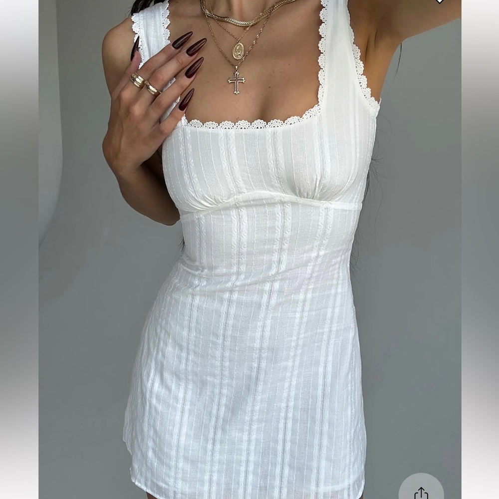 Princess Polly Mini Dress - White
